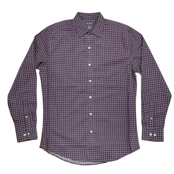 Van Heusen Other - Van Heusen Long Sleeve Dress Shirt Patterned Size Small NWT Office Business